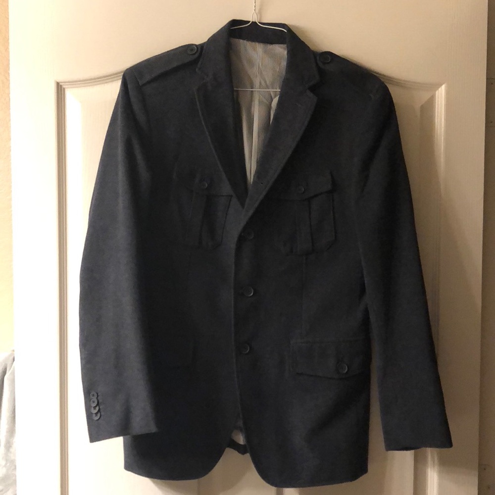 Grey Banana Republic 38R Tailored fit jacket
